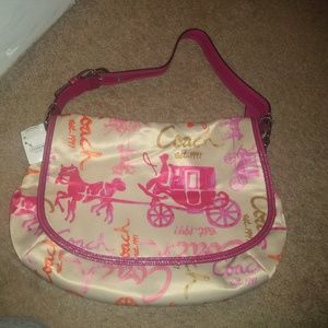 NEW Coach Shoulder Bag w/ Flap